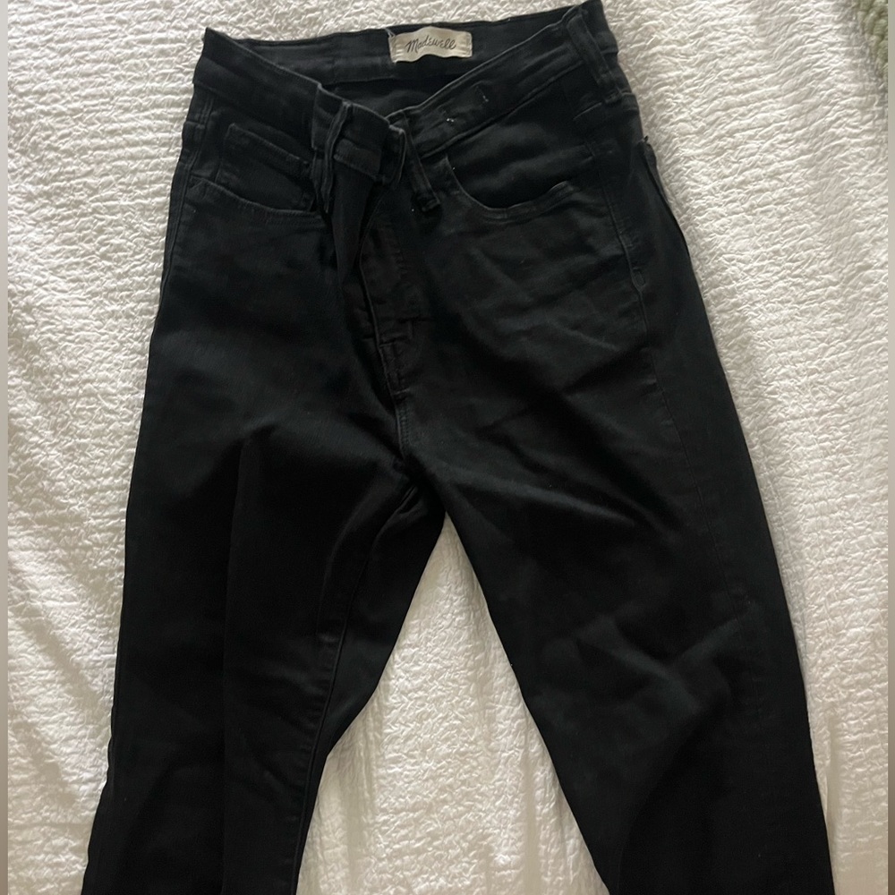 Madewell Roadtripper Black Jeans